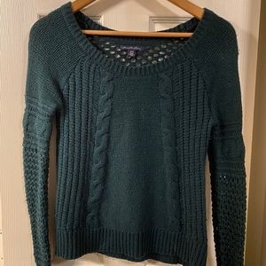 American Eagle Dark Green knitted sweater